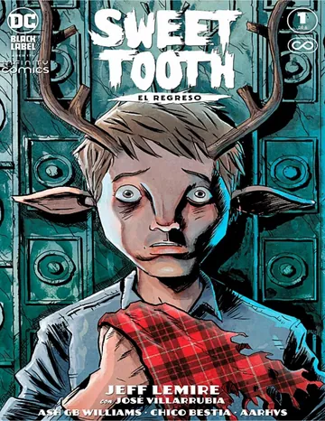 Sweet Tooth: El regreso de Jeff Lemire, portada del libro