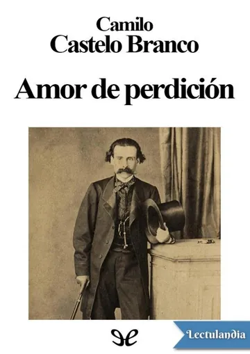 Amor de perdición de Camilo Castelo Branco, portada del libro