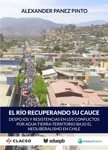 El rio recuperando su cauce de Alexander Panez, portada del libro