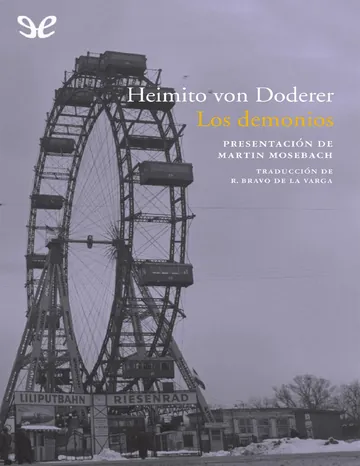 Los demonios de Heimito von Doderer, portada del libro