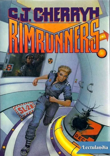 Rimrunners de C. J. Cherryh, portada del libro
