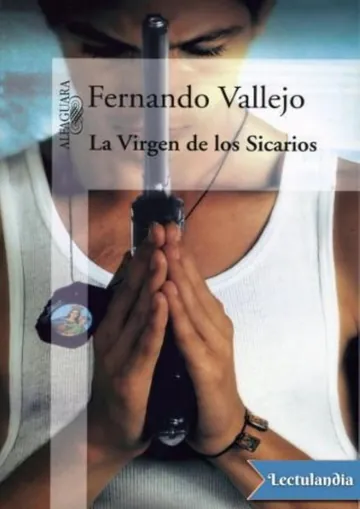 La virgen de los sicarios de Fernando Vallejo, portada del libro