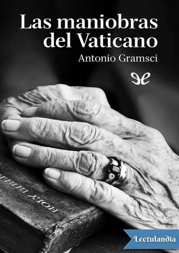 Las maniobras del Vaticano de Antonio Gramsci, portada del libro