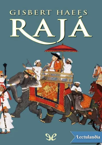 Rajá de Gisbert Haefs, portada del libro