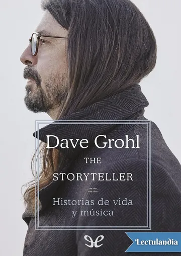 The Storyteller de Dave Grohl, portada del libro