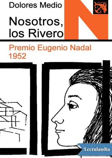 Nosotros, los Rivero de Dolores Medio, portada del libro