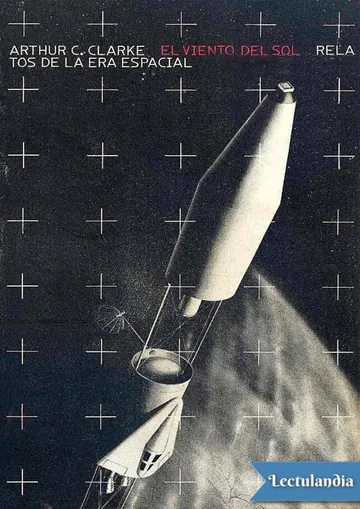 El viento del sol de Arthur C. Clarke, portada del libro
