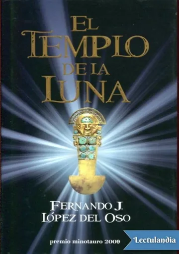 El templo de la luna de Fernando J. López del Oso, portada del libro