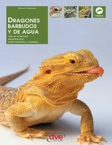 Dragones barbudos y de agua de Simone Caratozzolo, portada del libro