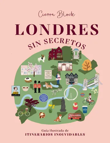 Londres sin secretos de Cierra Block, portada del libro