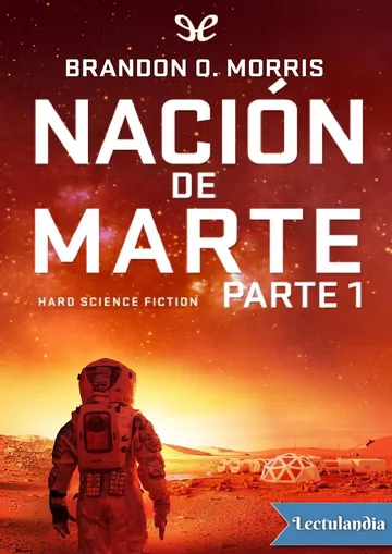 Nación de Marte de Brandon Q. Morris, portada del libro
