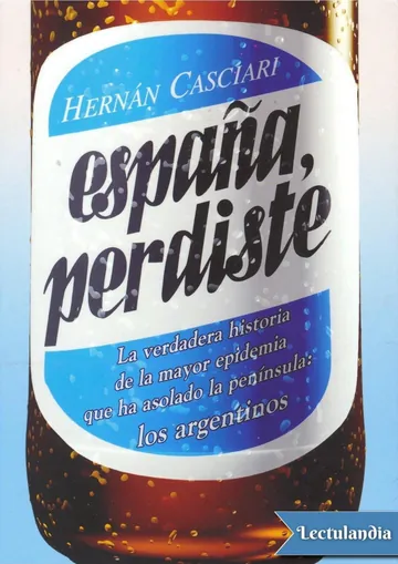 España, perdiste de Hernán Casciari, portada del libro