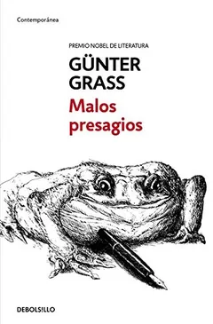 Malos presagios de Günter Grass, portada del libro