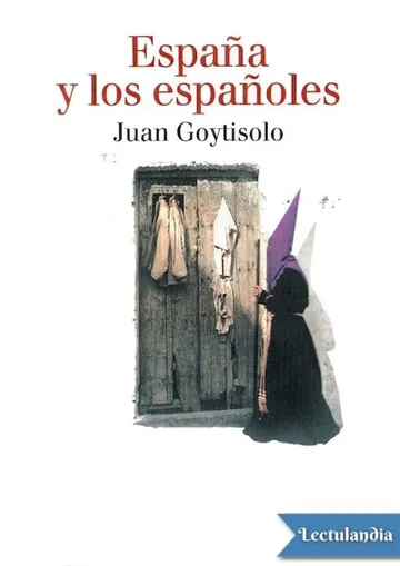 España y los españoles de Juan Goytisolo, portada del libro