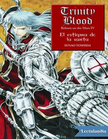 El estigma de la santa de Sunao Yoshida, portada del libro