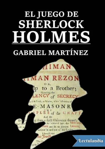 El juego de Sherlock Holmes de Gabriel Martínez, portada del libro