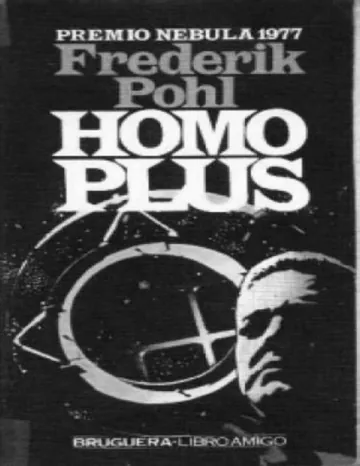 Homo Plus de Frederik Pohl, portada del libro