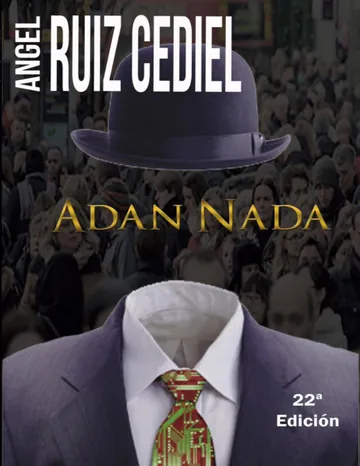 Adán Nada de Ángel Ruiz Cediel, portada del libro