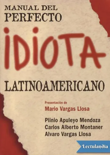 Manual del perfecto idiota latinoamericano de Plinio Apuleyo Mendoza, portada del libro