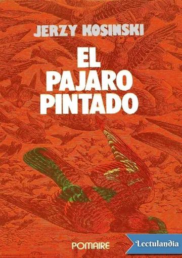 El pájaro pintado de Jerzy Kosinski, portada del libro