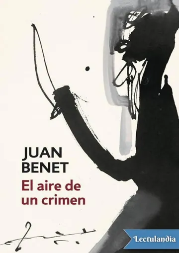 El aire de un crimen de Juan Benet, portada del libro
