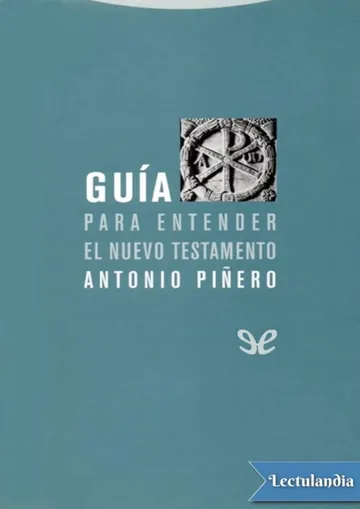 Guía para entender el Nuevo Testamento de Antonio Piñero Sáenz, portada del libro