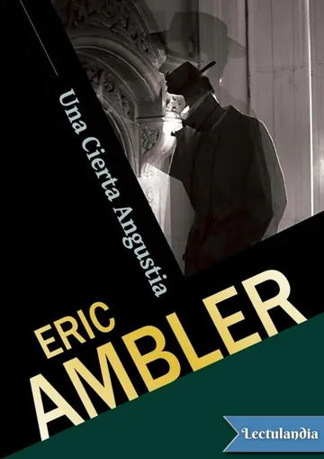 Una cierta angustia de Eric Ambler, portada del libro