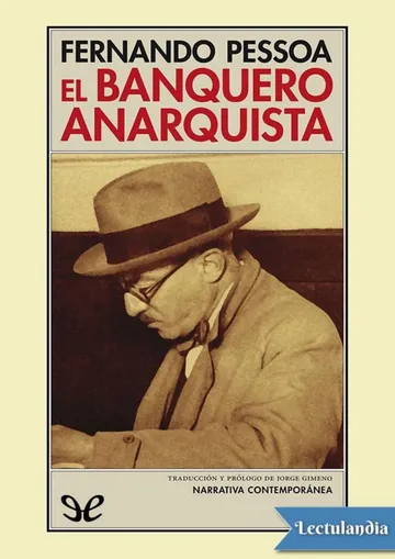 El banquero anarquista de Fernando Pessoa, portada del libro