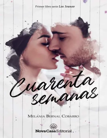 Cuarenta semanas de Melania Bernal, portada del libro