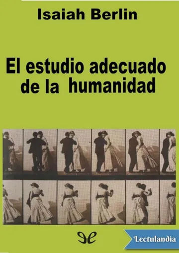 El estudio adecuado de la humanidad de Isaiah Berlin, portada del libro
