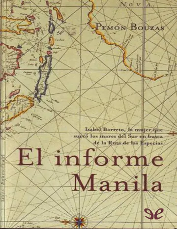 El informe Manila de Pemón Bouzas, portada del libro