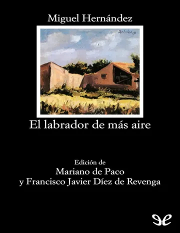 El labrador de más aire de Miguel Hernandez, portada del libro