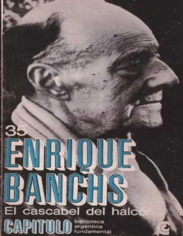 El cascabel del halcón de Enrique Banchs, portada del libro