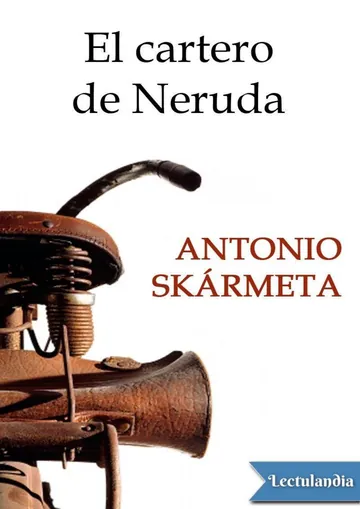 El cartero de Neruda de Antonio Skármeta, portada del libro