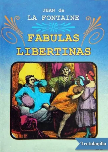 Fábulas libertinas de Jean de La Fontaine, portada del libro