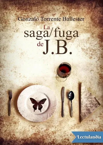 La saga/fuga de J. B. de Gonzalo Torrente Ballester, portada del libro
