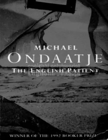 El paciente inglés de Michael Ondaatje, portada del libro
