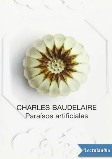 Paraísos artificiales de Charles Baudelaire, portada del libro