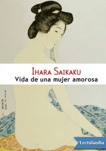 Vida de una mujer amorosa de Ihara Saikaku, portada del libro