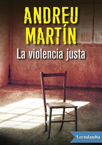 La violencia justa de Andreu Martín, portada del libro