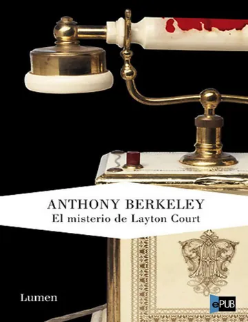 El misterio de Layton Court de Anthony Berkeley, portada del libro