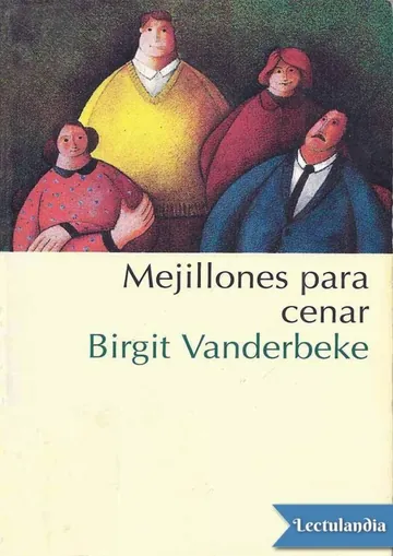 Mejillones para cenar de Birgit Vanderbeke, portada del libro