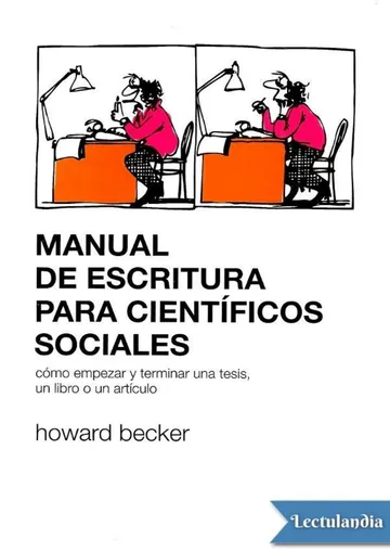 Manual de escritura para científicos sociales de Howard Becker, portada del libro