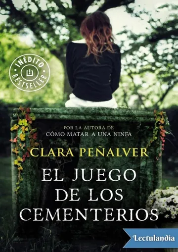 El juego de los cementerios de Clara Peñalver, portada del libro