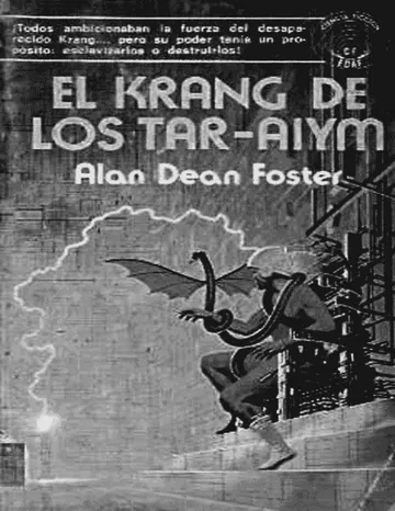 El Krang de los Tar Aiym de Alan Dean Foster, portada del libro