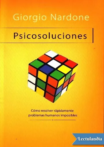 Psicosoluciones de Giorgio Nardone, portada del libro
