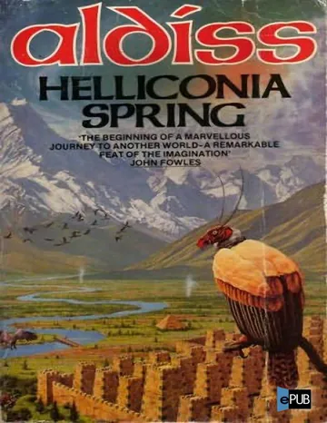 HELICONIA - Primavera de Brian W. Aldiss, portada del libro