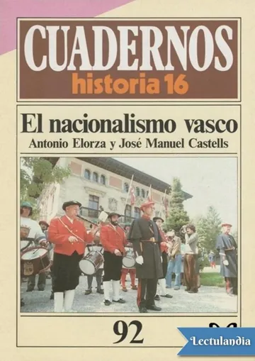 El nacionalismo vasco de José Manuel Castells Arteche, portada del libro