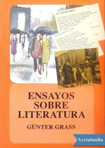 Ensayos sobre literatura de Günter Grass, portada del libro