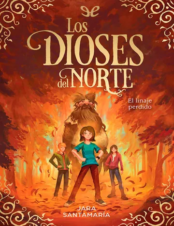 El linaje perdido de Jara Santamaría, portada del libro
